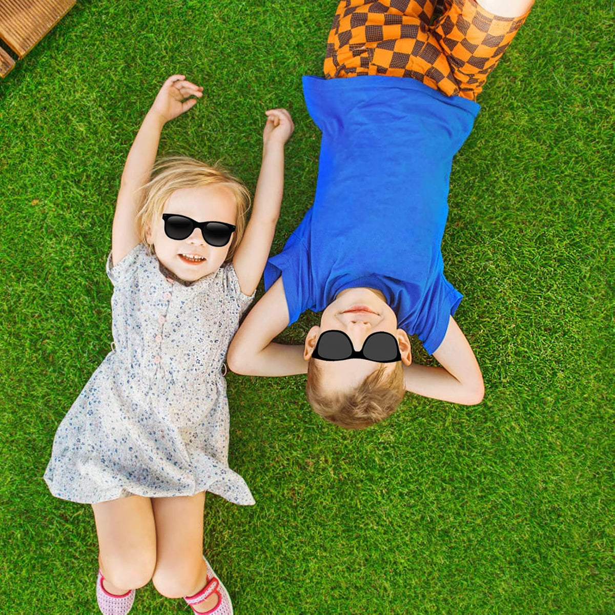 Artificial Grass Turf Lawn 4'10"" x 8' Outdoor Rug, 0.8"" Premium Realistic Turf for Garden, Yard, Home Landscape, Playground, Dogs Synthetic Grass Mat Fake Grass Rug