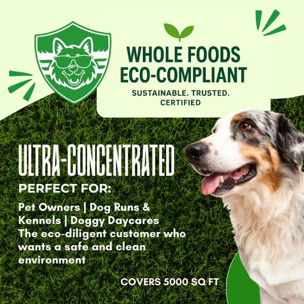 Turf Animal Pet Stain, Dog Urine & Odor Remover, 1 Gallon