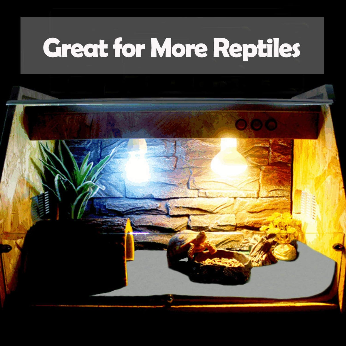 47" x 24" Large Reptile Carpet Terrarium Liner Bedding Reptile Substrate Mat Tank Accessories for Bearded Dragon Snake Lizard Tortoise Leopard Gecko (Grey)