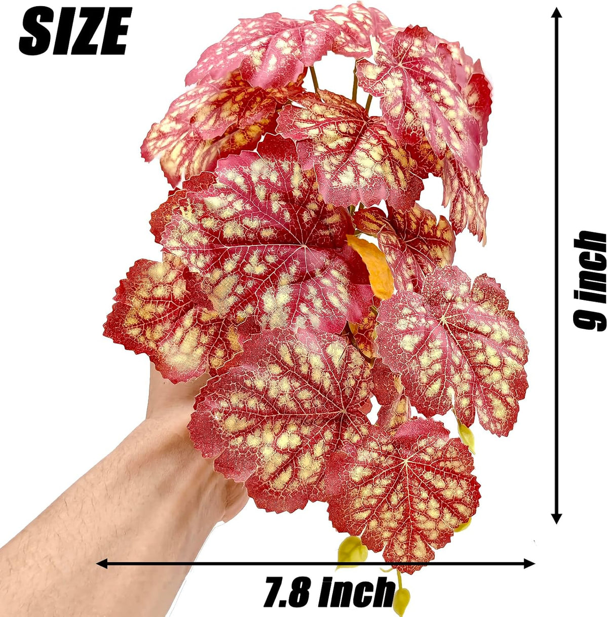 Fake Reptile Plants for Terrarium,Habitat Decor,Artifical Plant