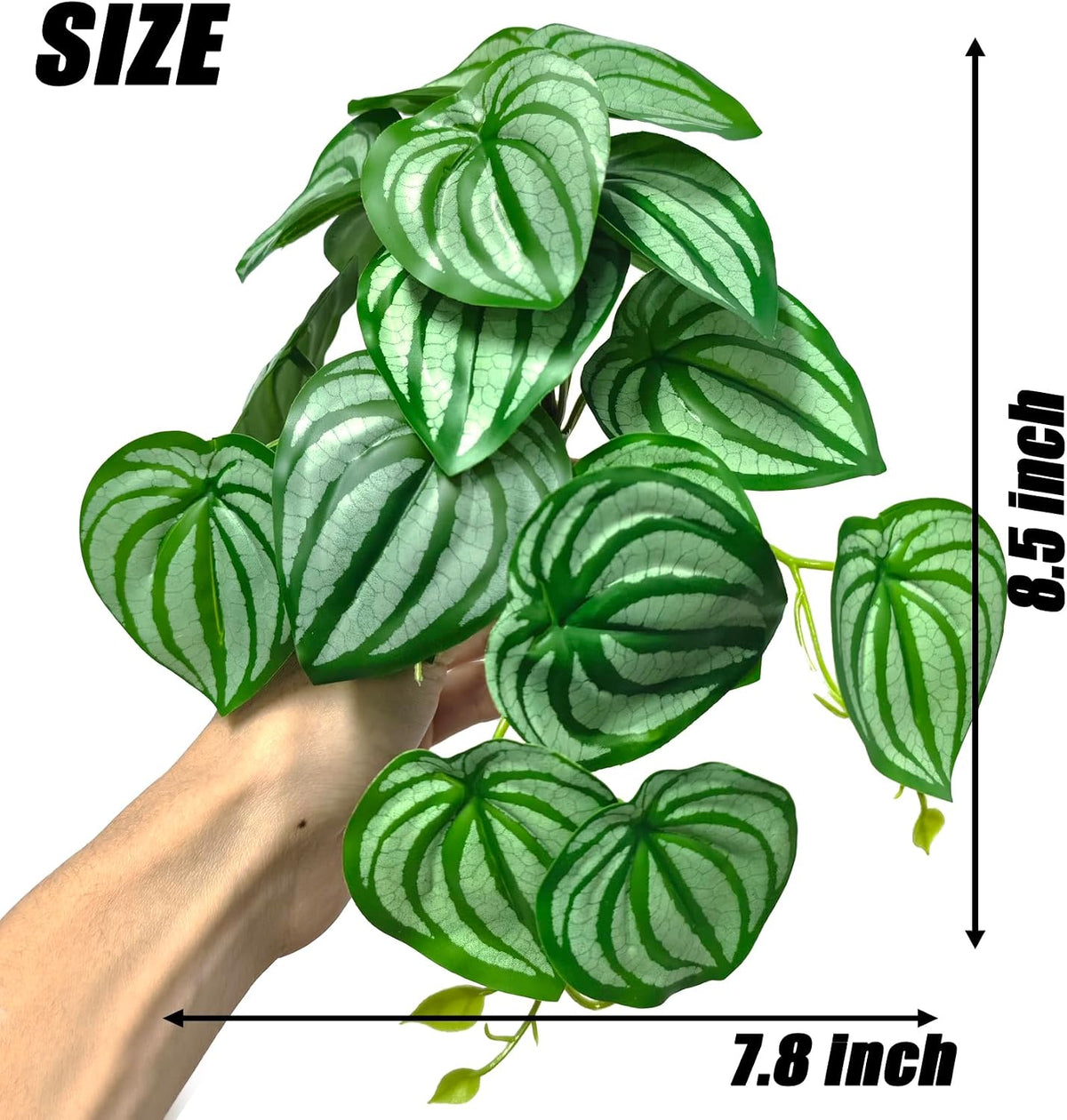 Fake Reptile Plants for Terrarium,Habitat Decor,Artifical Plant
