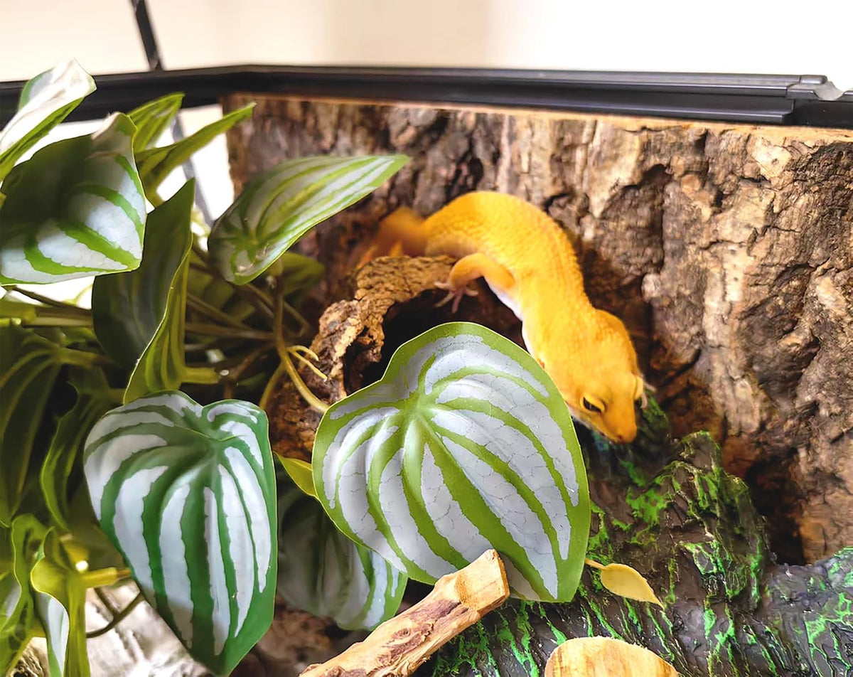 Fake Reptile Plants for Terrarium,Habitat Decor,Artifical Plant