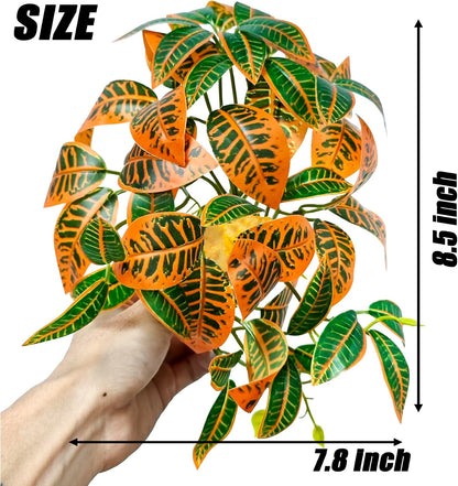Fake Reptile Plants for Terrarium,Habitat Decor,Artifical Plant