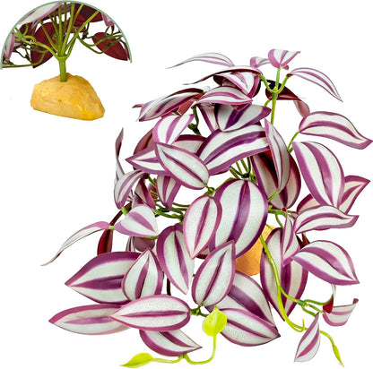Fake Reptile Plants for Terrarium,Habitat Decor,Artifical Plant