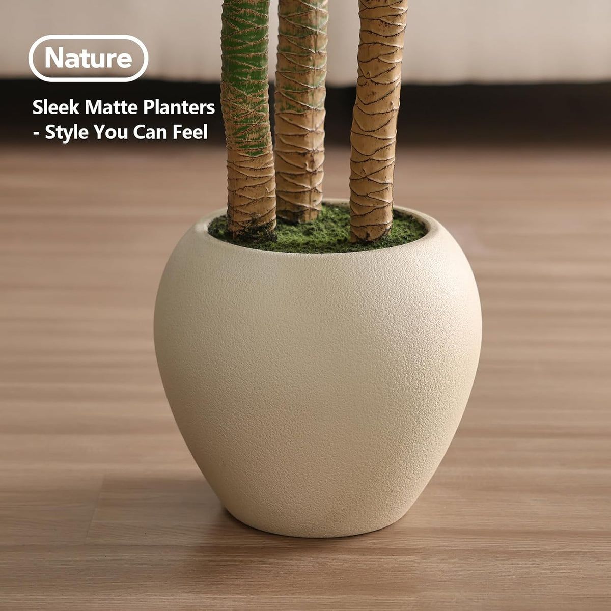 8ft Dracaena Artificial Plant Indoor with Planter