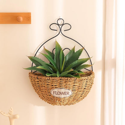 JUSTOYOU Large Artificial Succulents Aloe Plants Real Touch Fake Flowers Unpotted for Home Wedding Festival Arrangement (1, Green-Red)