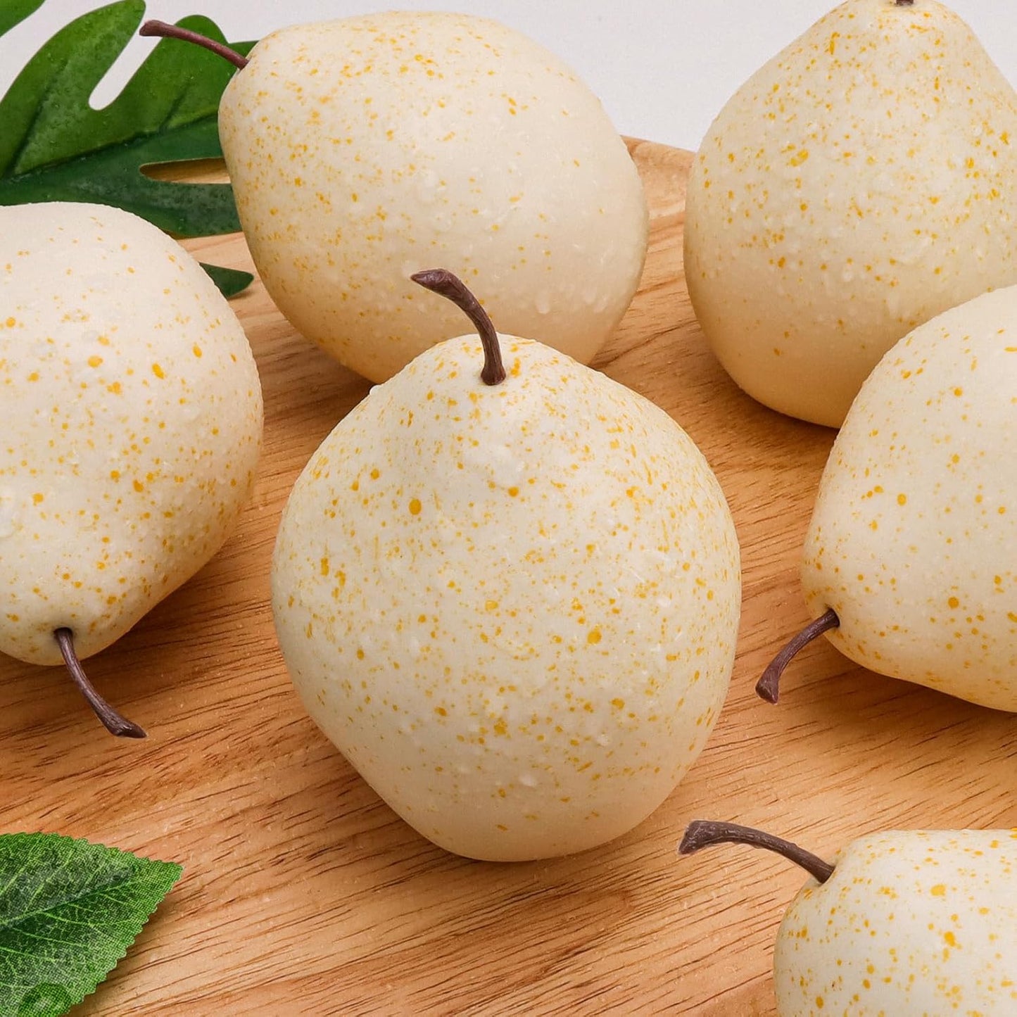 6pcs Artificial Pomegranate Decor, Realistic Plastic Fake Fruit | faux pomegranate fruit bowl decor, lifelike pomegranate home display, christmas fruit table centerpiece, photography prop