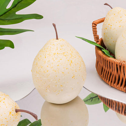 6pcs Artificial Pomegranate Decor, Realistic Plastic Fake Fruit | faux pomegranate fruit bowl decor, lifelike pomegranate home display, christmas fruit table centerpiece, photography prop