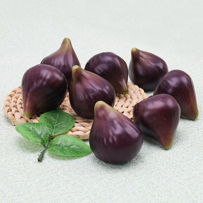 6pcs Artificial Pomegranate Decor, Realistic Plastic Fake Fruit | faux pomegranate fruit bowl decor, lifelike pomegranate home display, christmas fruit table centerpiece, photography prop