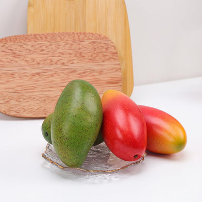6pcs Artificial Pomegranate Decor, Realistic Plastic Fake Fruit | faux pomegranate fruit bowl decor, lifelike pomegranate home display, christmas fruit table centerpiece, photography prop