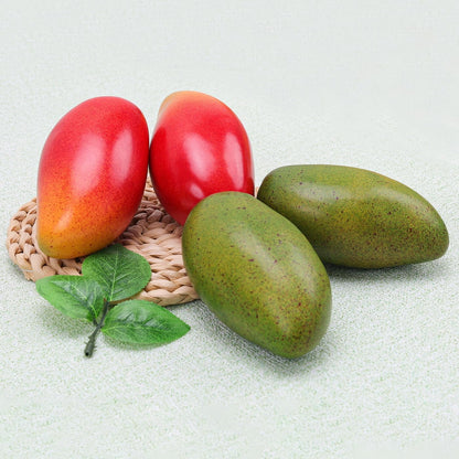 6pcs Artificial Pomegranate Decor, Realistic Plastic Fake Fruit | faux pomegranate fruit bowl decor, lifelike pomegranate home display, christmas fruit table centerpiece, photography prop