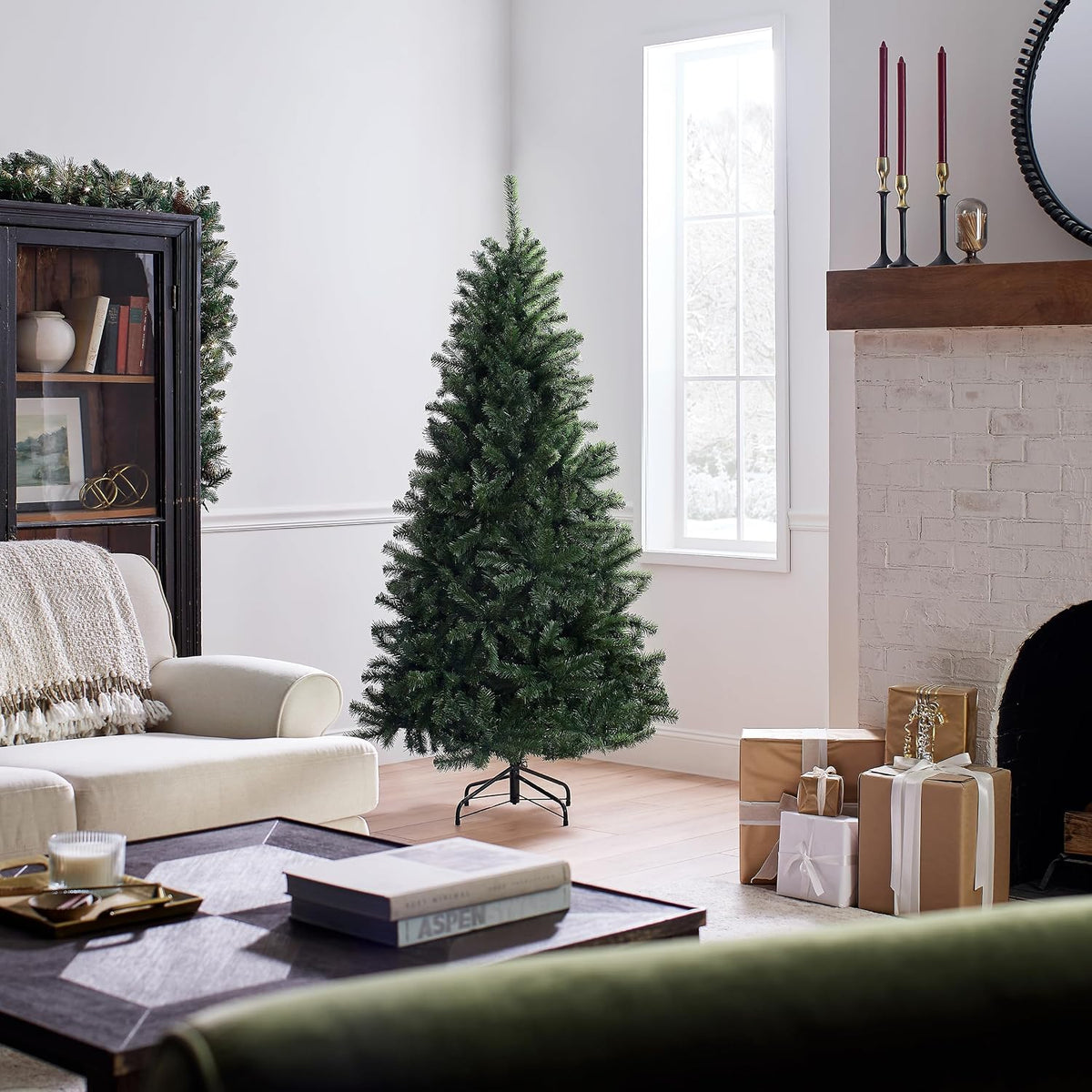 6ft Unlit North Valley Spruce Christmas Tree