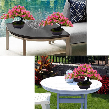 Artificial Plants & Greenery Fake Plants Plastic Artificial Bonsai Tree, Red Bonsai Tree Faux Juniper for Home Bedroom Living Room Office Desk Bookshelf Farmhouse Decor Zen Garden Decorations