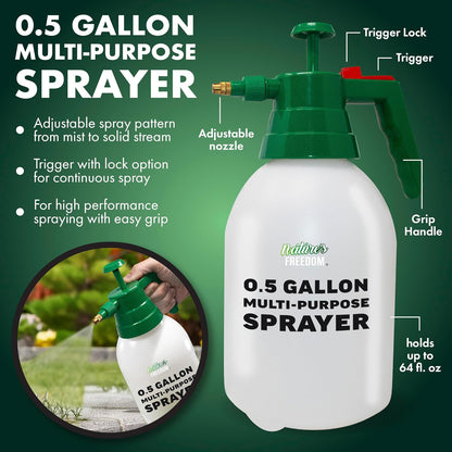 Concentrated Enzymes Outdoor Odor Eliminator, Turf and Yard Cleaner for Pet Urine, Deodorizer for Dog & Cat Waste & Smells, Makes 5 to 64 Gallons, Use on Grass, Patios, Kennels