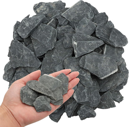 2.5lb Natural Dragon Stones, Aquarium Rocks Decoration Aquascaping Stone Landscaping Model for Fish Tank Decor Terrariums Paludariums Reptile Enclosures Gardens, 2-4 inches