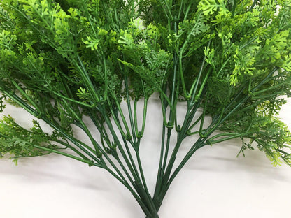 Gold Decorations Artificial Plants, Golden Berry Leaves Fake Simulation Spiky Leaf Grass Plastic Faux Shrubs Bushes Ornaments Home Indoor Outdoor Wedding Decor Hall Table Planter Filler