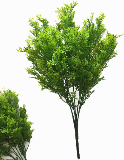 Gold Decorations Artificial Plants, Golden Berry Leaves Fake Simulation Spiky Leaf Grass Plastic Faux Shrubs Bushes Ornaments Home Indoor Outdoor Wedding Decor Hall Table Planter Filler