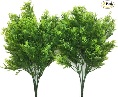 Gold Decorations Artificial Plants, Golden Berry Leaves Fake Simulation Spiky Leaf Grass Plastic Faux Shrubs Bushes Ornaments Home Indoor Outdoor Wedding Decor Hall Table Planter Filler