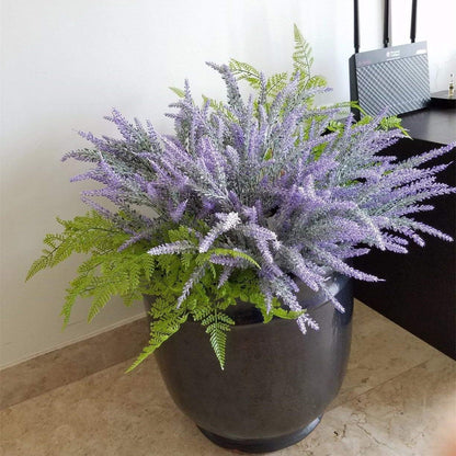 Gold Decorations Artificial Plants, Golden Berry Leaves Fake Simulation Spiky Leaf Grass Plastic Faux Shrubs Bushes Ornaments Home Indoor Outdoor Wedding Decor Hall Table Planter Filler