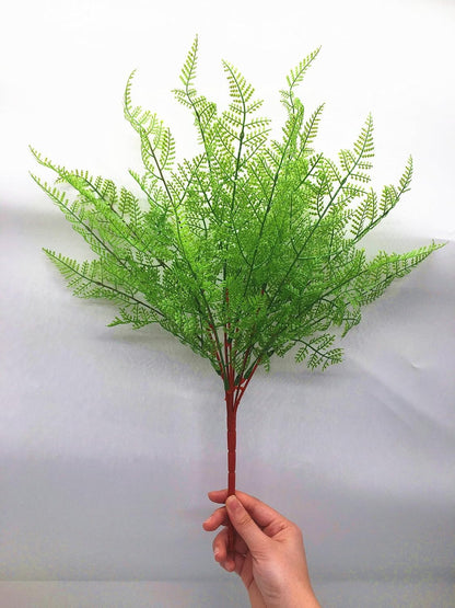 Gold Decorations Artificial Plants, Golden Berry Leaves Fake Simulation Spiky Leaf Grass Plastic Faux Shrubs Bushes Ornaments Home Indoor Outdoor Wedding Decor Hall Table Planter Filler