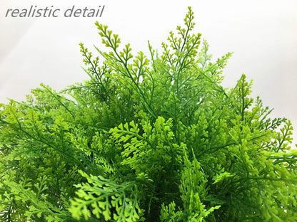 Gold Decorations Artificial Plants, Golden Berry Leaves Fake Simulation Spiky Leaf Grass Plastic Faux Shrubs Bushes Ornaments Home Indoor Outdoor Wedding Decor Hall Table Planter Filler