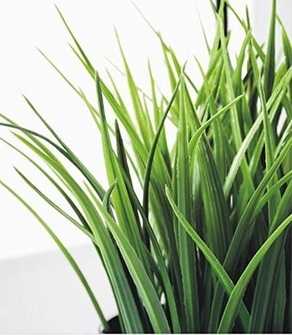 Gold Decorations Artificial Plants, Golden Berry Leaves Fake Simulation Spiky Leaf Grass Plastic Faux Shrubs Bushes Ornaments Home Indoor Outdoor Wedding Decor Hall Table Planter Filler