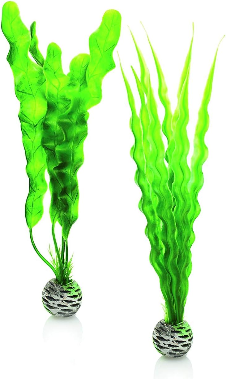 Silk Plant Set Small Green & red (46099)