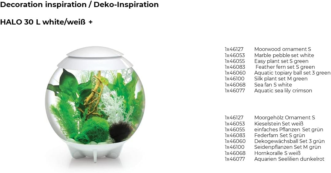 Silk Plant Set Small Green & red (46099)