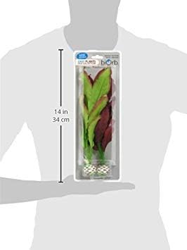Silk Plant Set Small Green & red (46099)