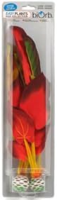 Silk Plant Set Small Green & red (46099)