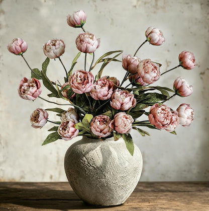 Viral Peony Artificial Flowers for Vase