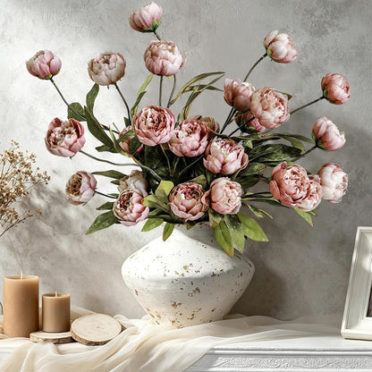 Viral Peony Artificial Flowers for Vase
