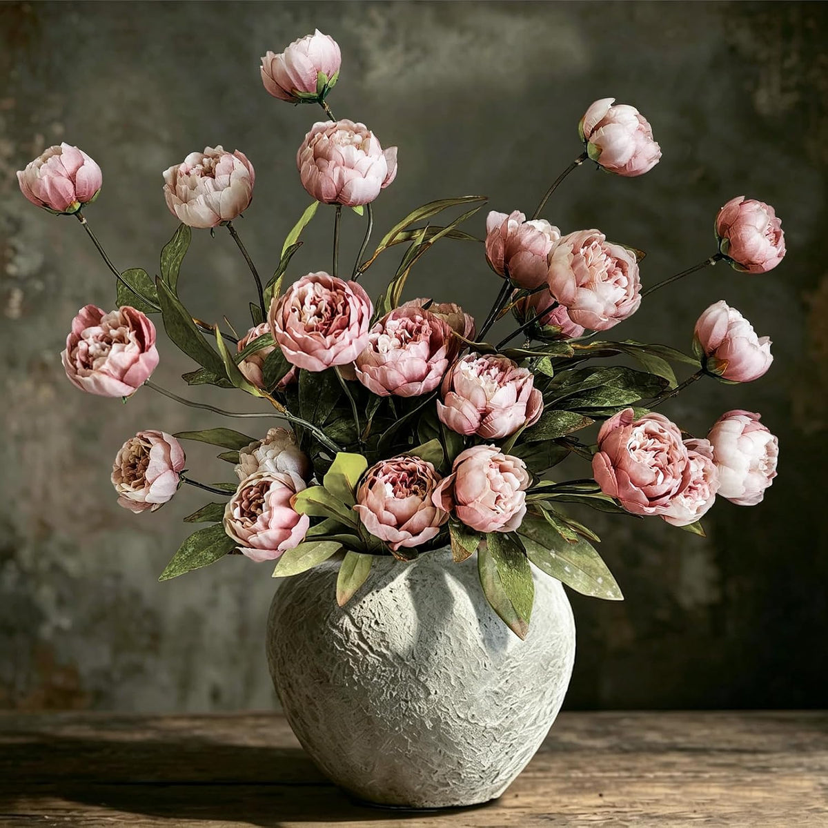 Viral Peony Artificial Flowers for Vase