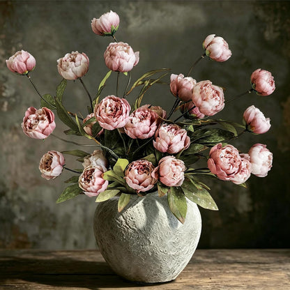 Viral Peony Artificial Flowers for Vase