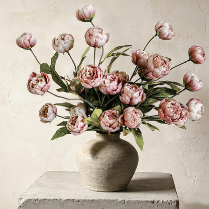 Viral Peony Artificial Flowers for Vase
