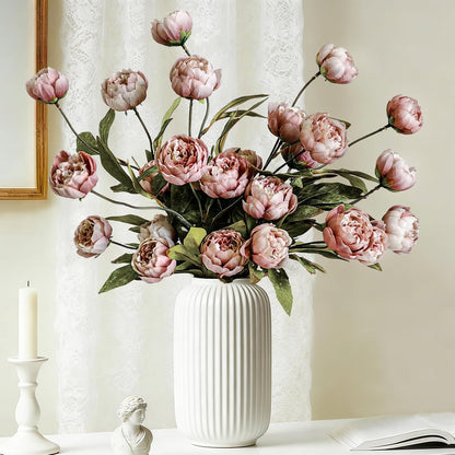 Viral Peony Artificial Flowers for Vase