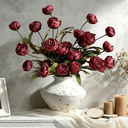 Viral Peony Artificial Flowers for Vase