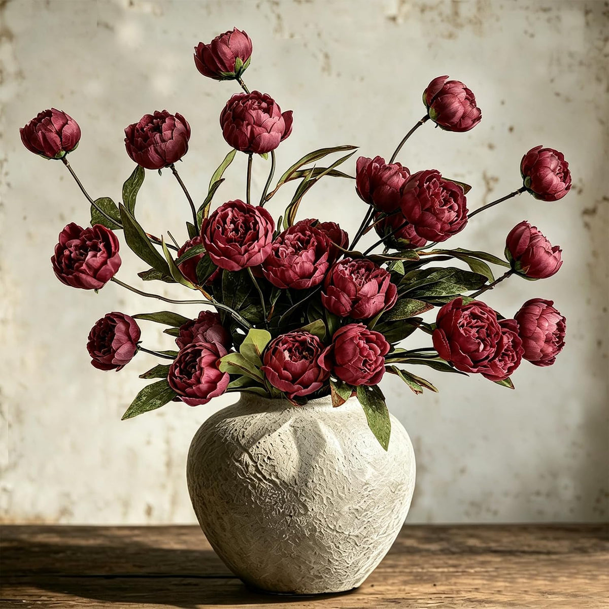 Viral Peony Artificial Flowers for Vase