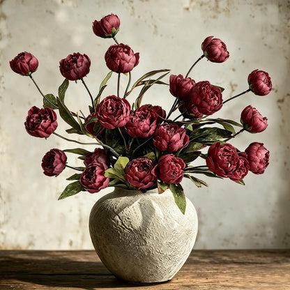 Viral Peony Artificial Flowers for Vase