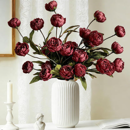 Viral Peony Artificial Flowers for Vase