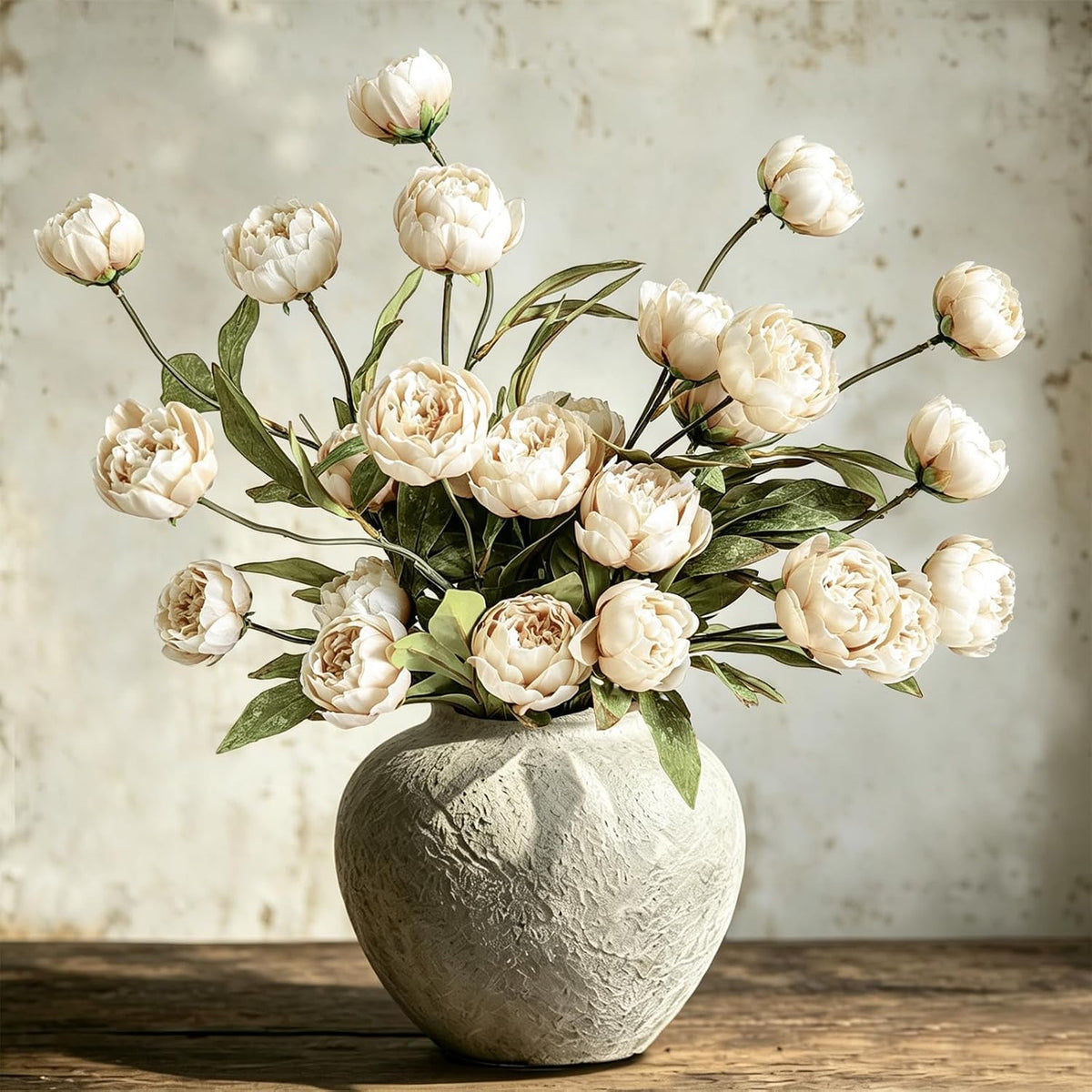 Viral Peony Artificial Flowers for Vase