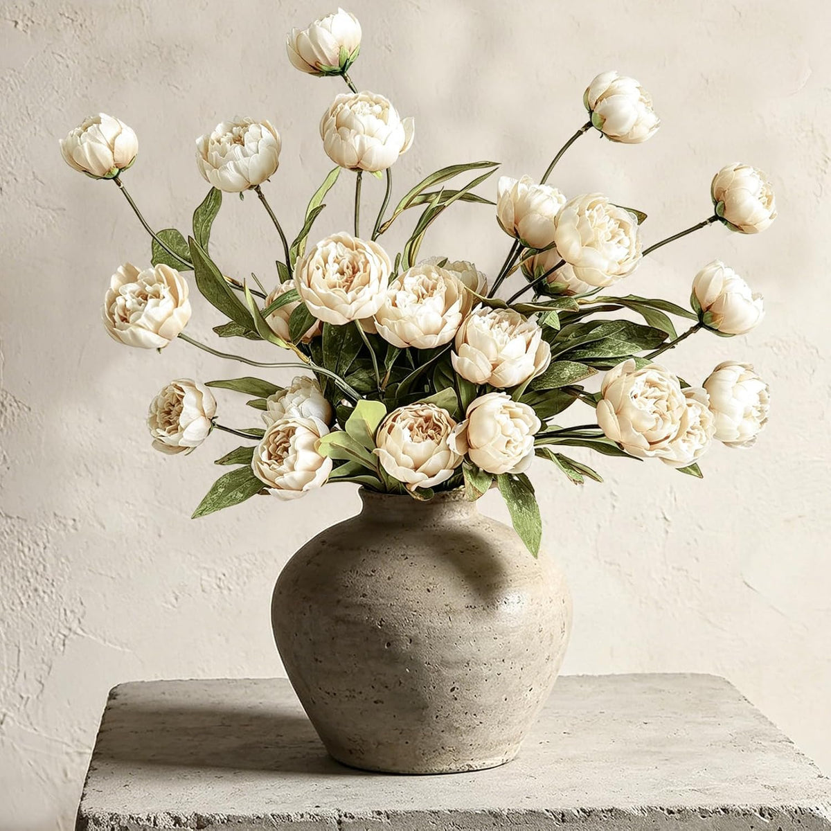 Viral Peony Artificial Flowers for Vase