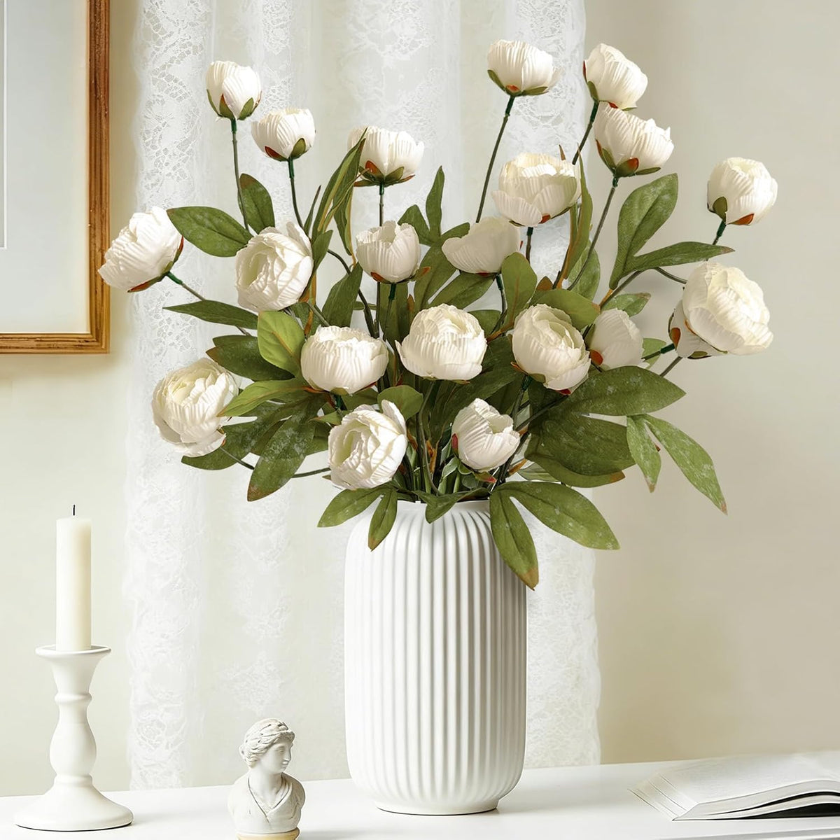 Viral Peony Artificial Flowers for Vase