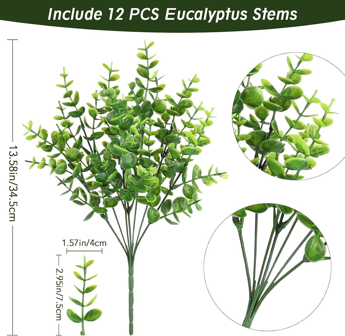 Artificial Flowers for Outdoors, Fake Lavender Plant, Purple