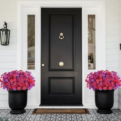 Artificial Flowers for Outdoors, Fake Lavender Plant, Purple