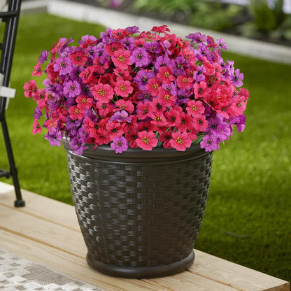 Artificial Flowers for Outdoors, Fake Lavender Plant, Purple