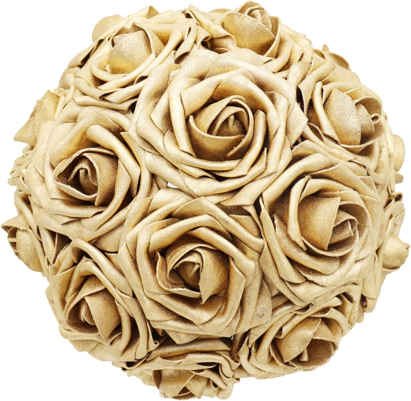 Artificial Flowers 25PCS Real Looking Mixed Living Coral Fake Roses with Stem for DIY Wedding Bouquets Centerpieces Baby Shower Party Home Decorations