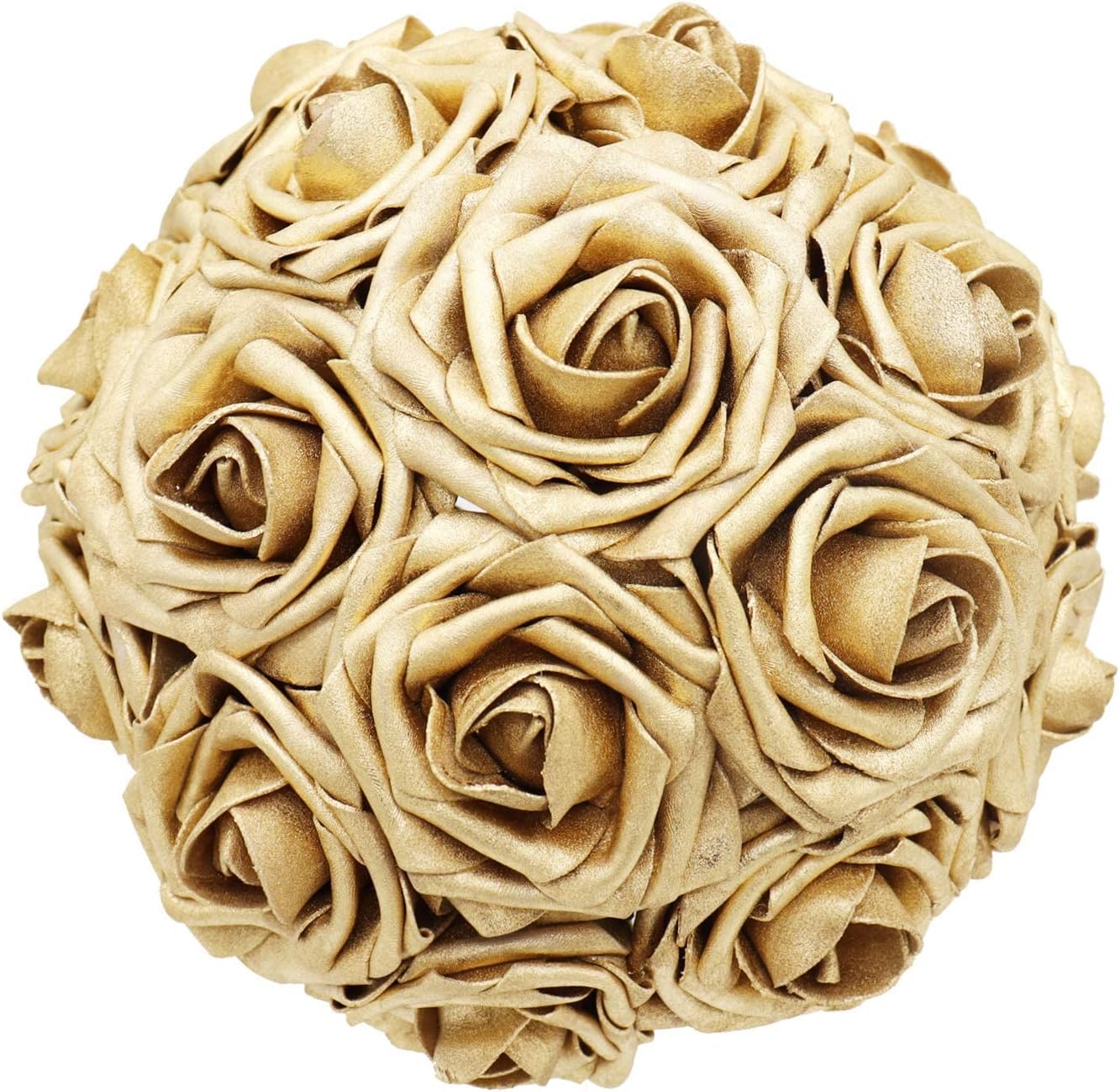 Artificial Flowers 25PCS Real Looking Mixed Living Coral Fake Roses with Stem for DIY Wedding Bouquets Centerpieces Baby Shower Party Home Decorations