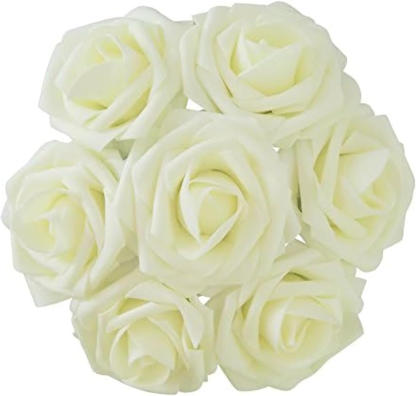 Artificial Flowers 25PCS Real Looking Mixed Living Coral Fake Roses with Stem for DIY Wedding Bouquets Centerpieces Baby Shower Party Home Decorations