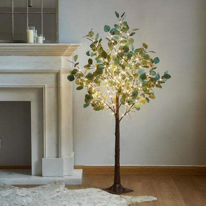 Lighted Birch Twig Tree with Fairy Lights 4FT 200 LED Lights for Indoor Outdoor Home Christmas Holiday Decoration